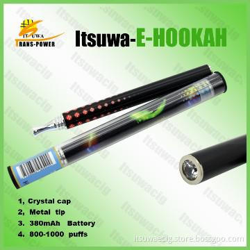 shenzhen itsuwa hot seling disposable ehookah e cigarette ecigator eho